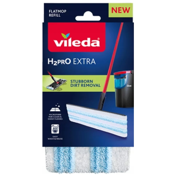 Vileda wkład zapas do mopa płaskiego H2PRO system box